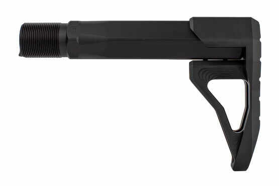 The Phase 5 carbine mini stock assembly is compatible with AR15 and AR10 receivers